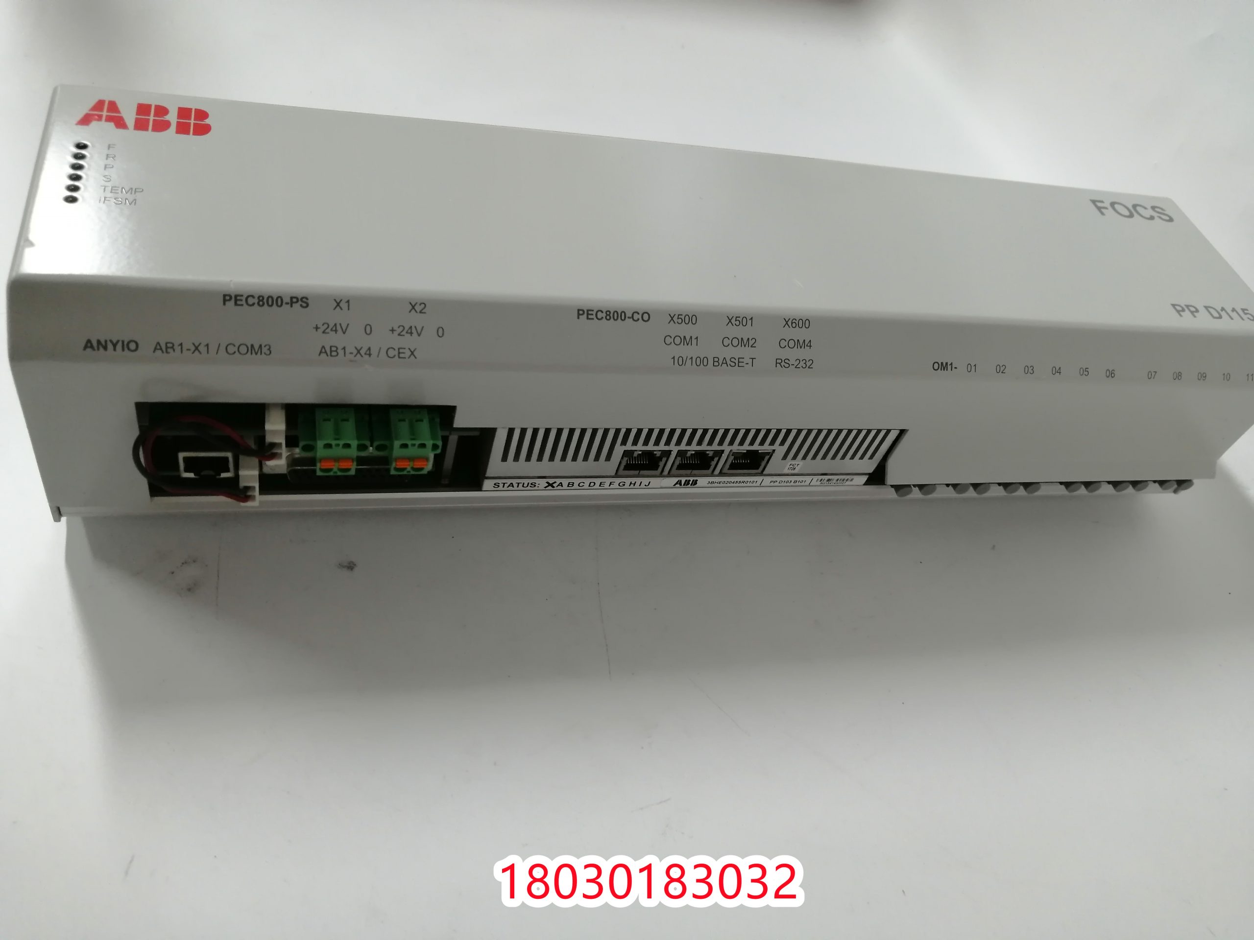 ABB control system PPD115A102 board, controller, PLC, DCS - Hong Kong ...