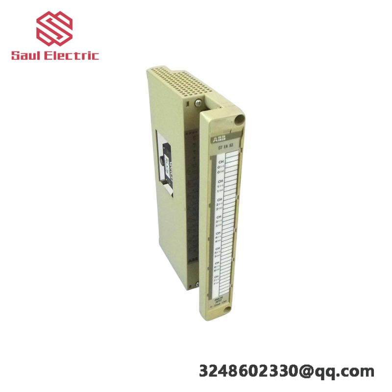 ABB 07EA63R1 GJV3074353R1 Analog Input Module: Industrial Automation Excellence