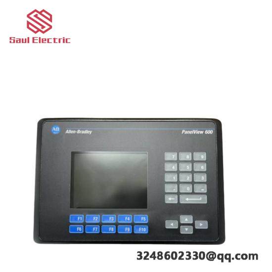 Allen-Bradley 2711-K6C16 PanelView 600 Color Keypad RS-232 (DF1) RS-232 Print AC