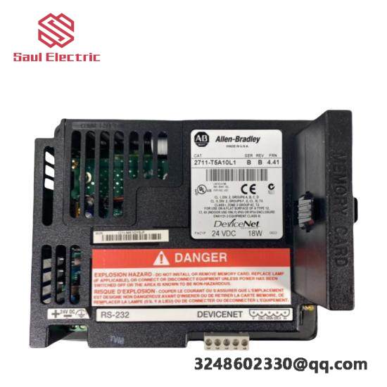 Siemens 2711-T5A10L1 PanelView 550 Monochrome Terminal 5.5-inch Control Module