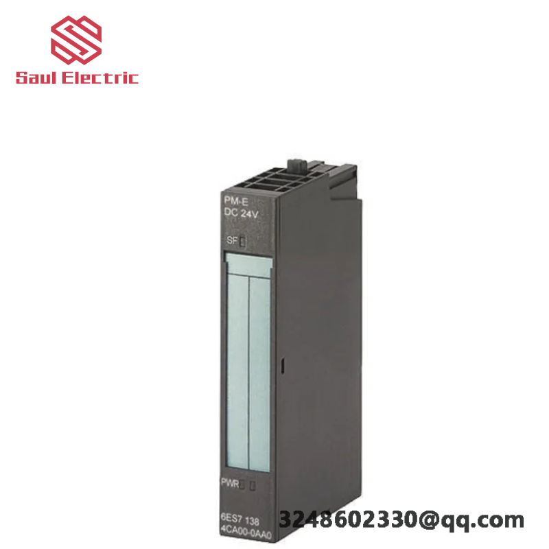 SIEMENS 6ES7138-4CA50-0AB0 PM-E Power Modules: High-Performance Industrial Control Solutions