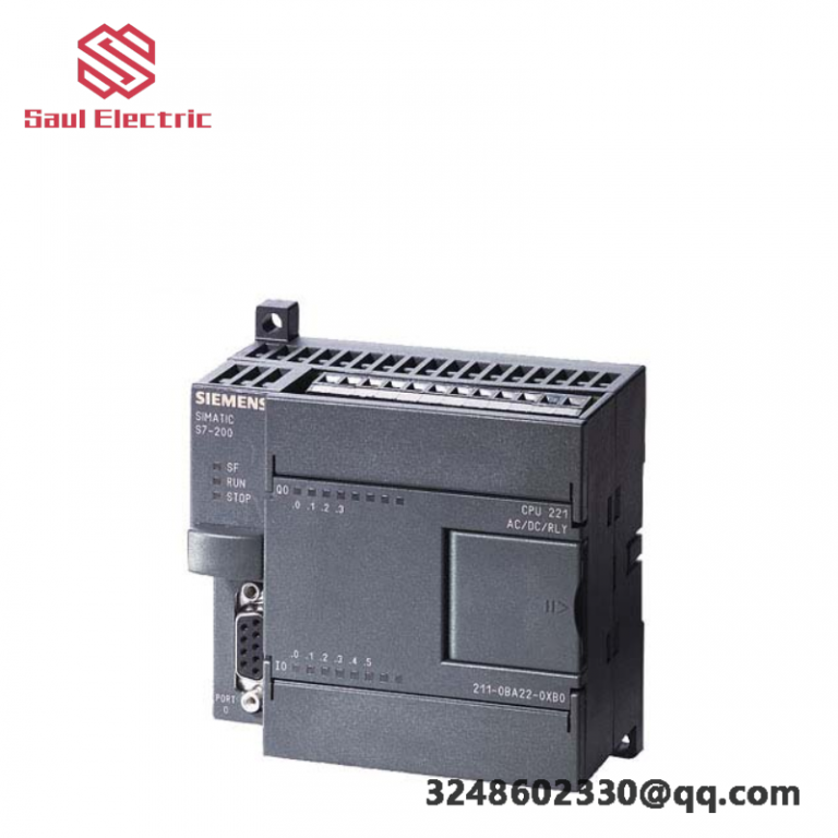 Compack Control Module SIEMENS SIMATIC S7-200 CPU 221, 2kWords; DC/DC/DC, Compact Control ...