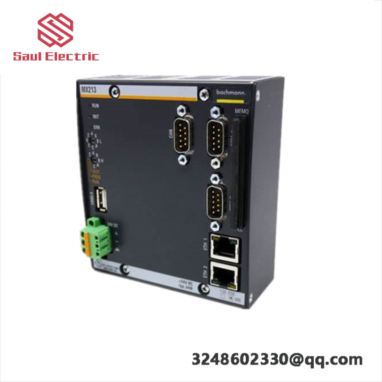 Bachmann PLC MX213 CPU Module - Advanced Industrial Control Solutions