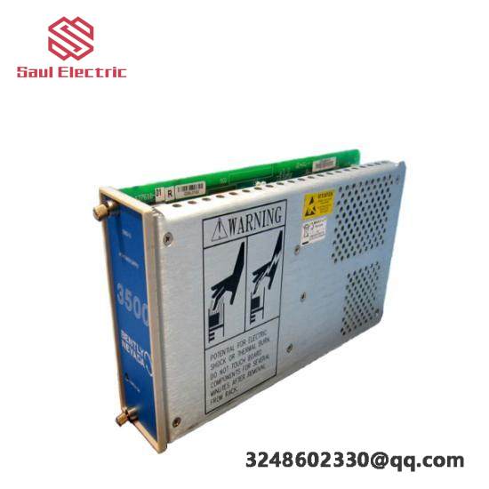 BENTLY 3500/15 High-Accuracy Vibration Monitoring Module
