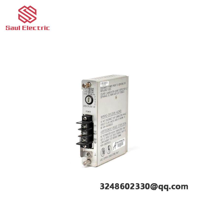 Bently Nevada 125840-01 & 106M1081-01 High Voltage AC Power Input Module - Precision Engineering for Industrial Automation