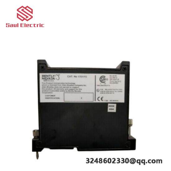 Bently Nevada 1701/15 Proximitor Input Monitor - Advanced Monitoring Solution for Industrial Control