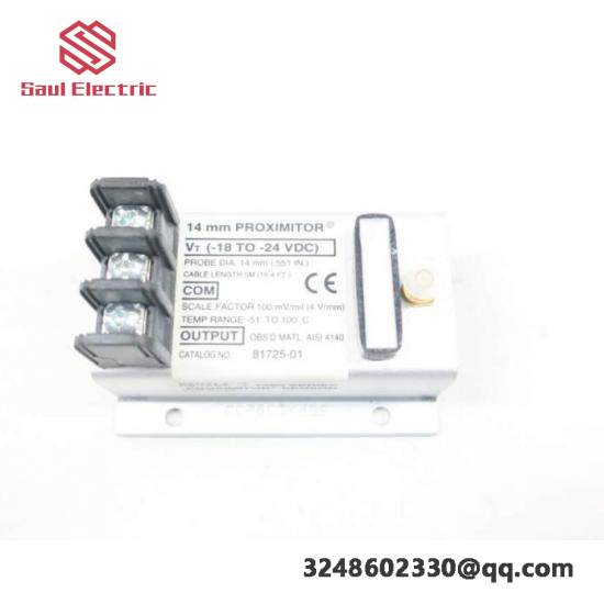 Bently Nevada 81724-00-08-10-02 New - Precision Control Module for Industrial Automation
