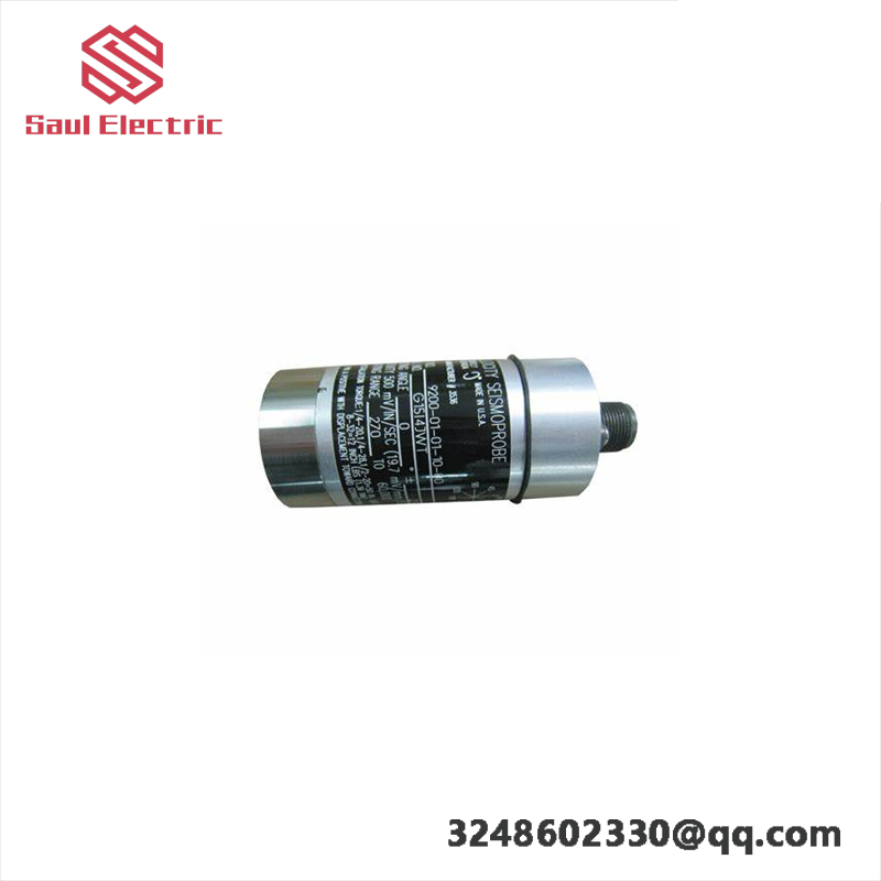 Bently Nevada 9200-01-1-10-00: High-Frequency Two-Wire Velocity Seismoprobe Transducer