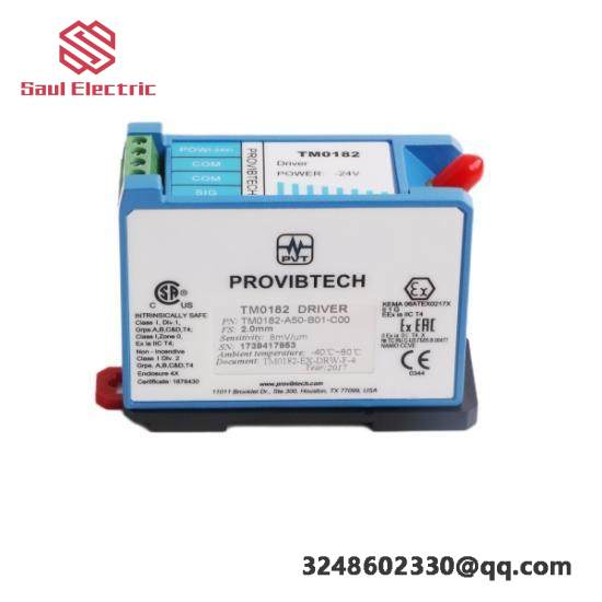 Bently Nevada WT0182-A50-B01-C00 Proximity Sensor, Precision Automation Solutions