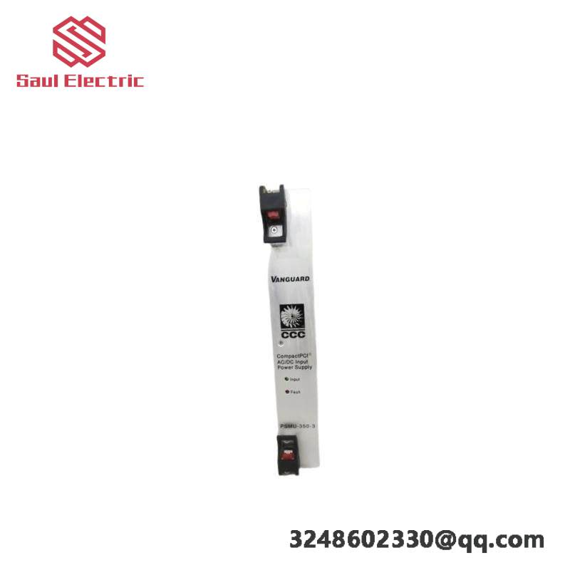 Compressor Controls Corp. PSMU-350-3 CPCI AC-6U-500 AC/DC Input Power Supply