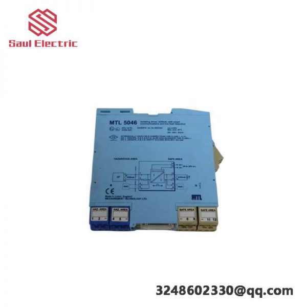 Eaton MTL5046 Drive Board - Industrial Safety Barrier, 180 Characters