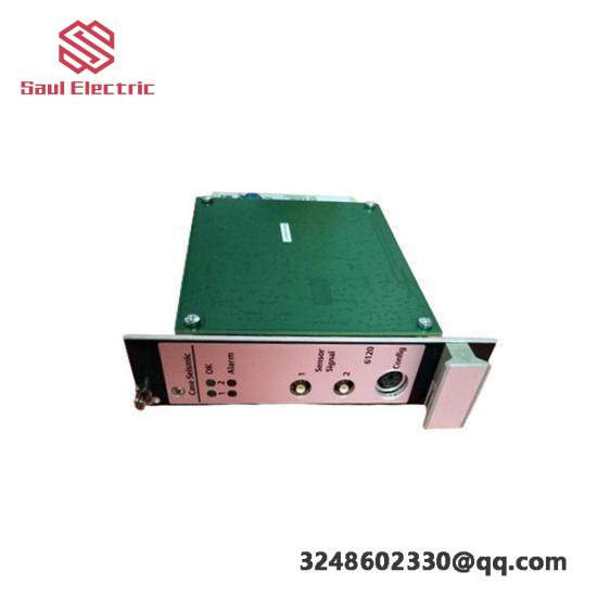 Emerson A6120 Seismic Vibration Monitor, Precision Monitoring Solution for Industrial Control