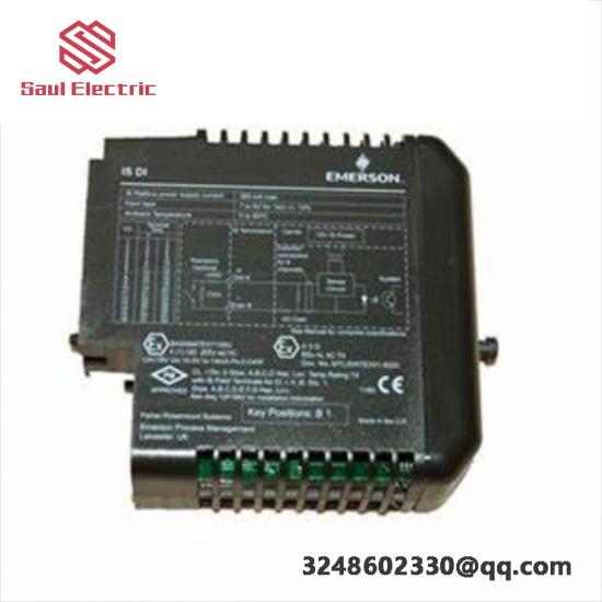 Emerson PR6423/004-031 + CON021: High-Power Control Module for Industrial Automation