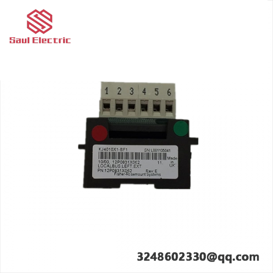 Emerson KJ4010X1-BF1 LocalBus Left Extender - Industrial Control Module