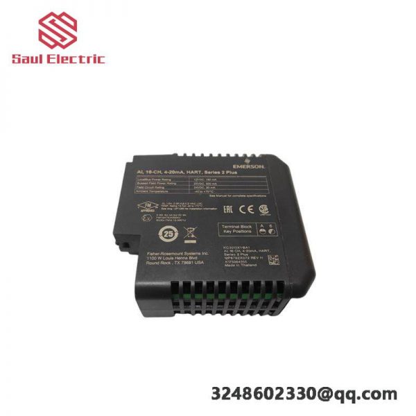 EMERSON SE4302T01 Industrial Control Module