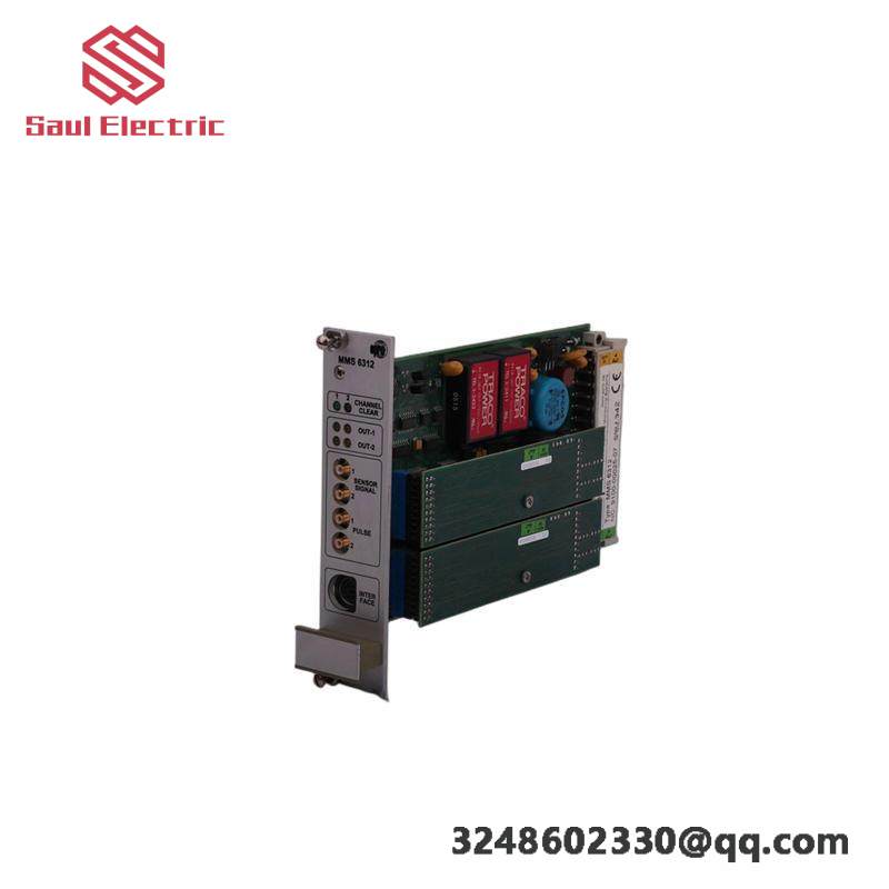EPRO MMS6312 Speed Monitor: Precision Monitoring for Industrial Automation