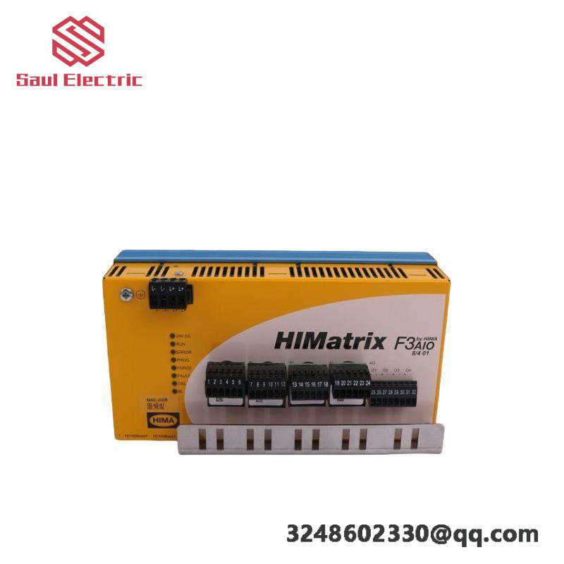 HIMA F3 AIO 8/4 01 - HIMatrix Safety-Related Controller
