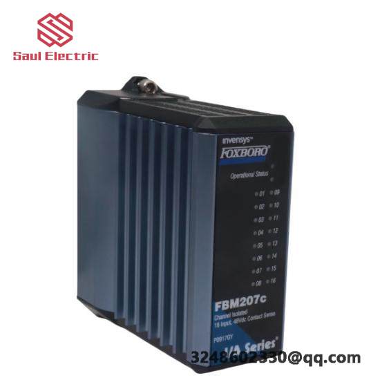 Invensys Foxboro FBM207 CP0917MF: 16-Channel Voltage Monitor for Advanced Industrial Control Systems