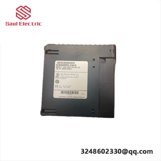 GE Fanuc IC694MDL240A 120V AC Input Module - Advanced Control Solution