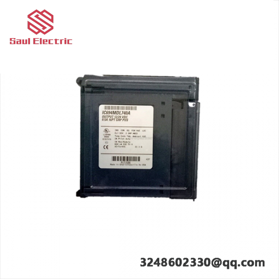 GE FANUC IC694MDL740A - Modular Output Module for Advanced Manufacturing Solutions