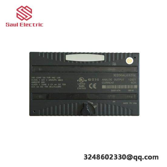 GE IC200ALG320 Analog Output Module: Precision Control, Efficient Performance