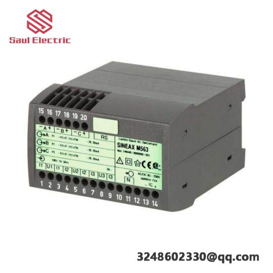 GMC SINEAX M563 Analog Output Module, Precision Control Solutions