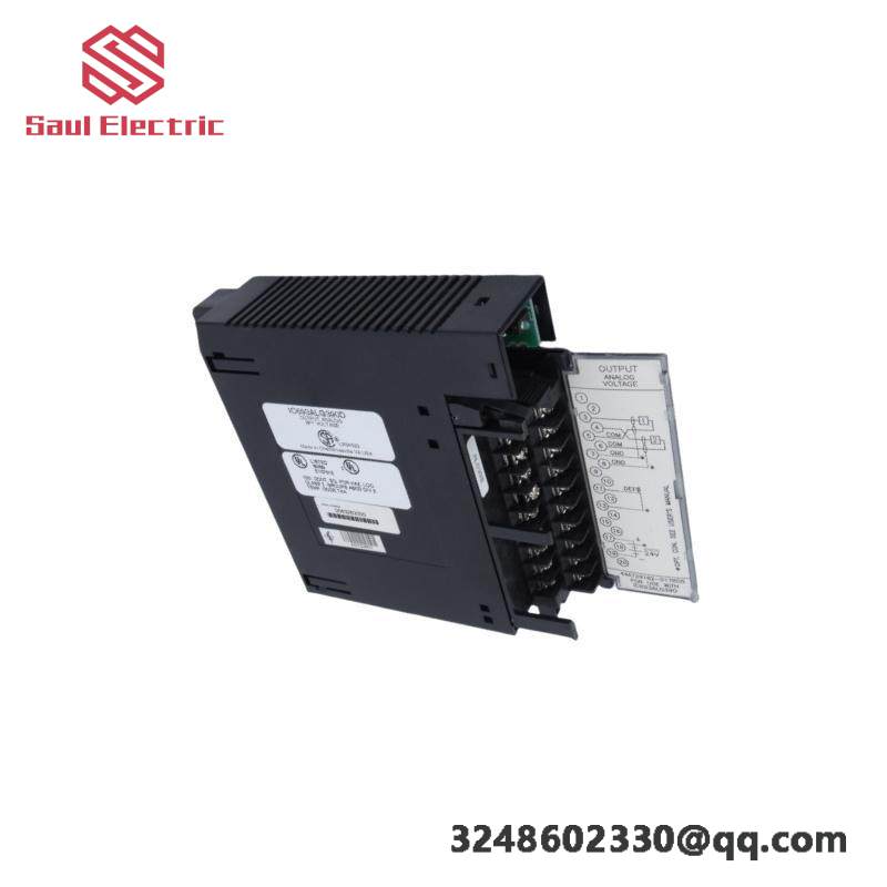 GE IC693ALG390: 2-Channel Analog Voltage Output Module, High Precision & Reliability