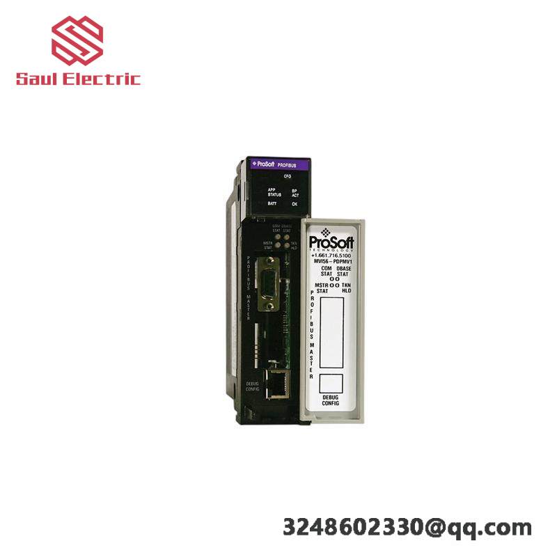 PROSOFT MVI56-PDPMV1: Master Network Interface Module, Industrial Automation Innovation