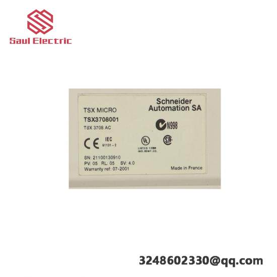 Schneider SX3708001 - Industrial Control Module for Advanced Automation Solutions