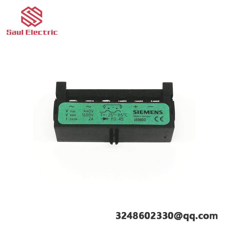 SIEMENS 169800 Rectifier Module - High-Power Conversion Solution for Industrial Applications