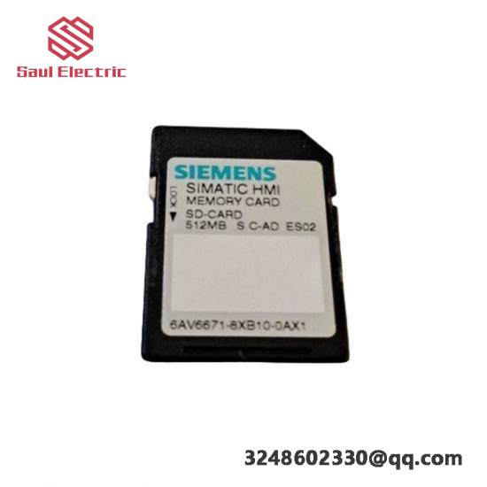 Siemens 6AV6 671-8XB10-0AX1 - SIMATIC SD Memory Card