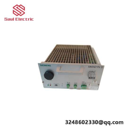 Siemens 6DD1683-0CC0 Power Supply; Manufacturer: Siemens