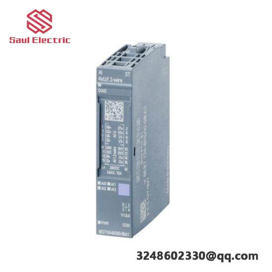 SIEMENS 6ES7134-6HD00-0BA1 - SIMATIC ET 200SP Analog Input Module for Industrial Automation