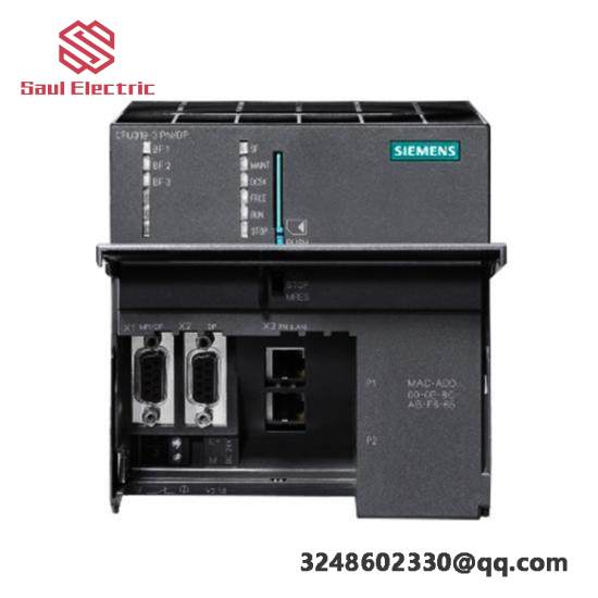 SIEMENS 6ES7318-3EL00-0AB0: Advanced 319-3 PN/DP CPU for Industrial Automation