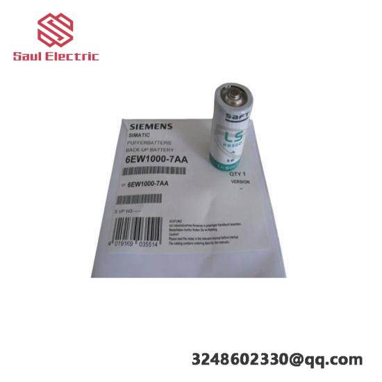Siemens 6EW1000-7AA: High-Performance Lithium Backup Battery for SNR Systems