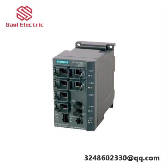 SIEMENS SCALANCE X206-1 Industrial Ethernet Switch, 6GK5206-1BB10-2AA3