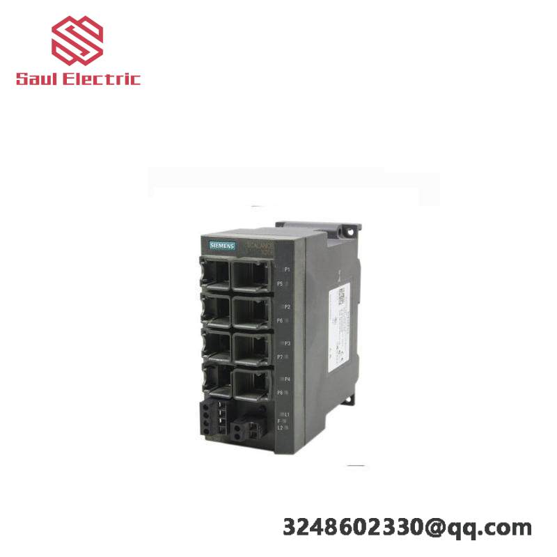 SIEMENS SCALANCE X208 MANAGED IE SWITCH 8 - 6GK5208-0BA00-2AA3