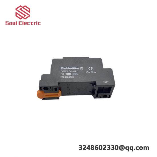 Weidmuller FS2COECO Relay Base Terminal Block, Compact & Eco-friendly Relay Board