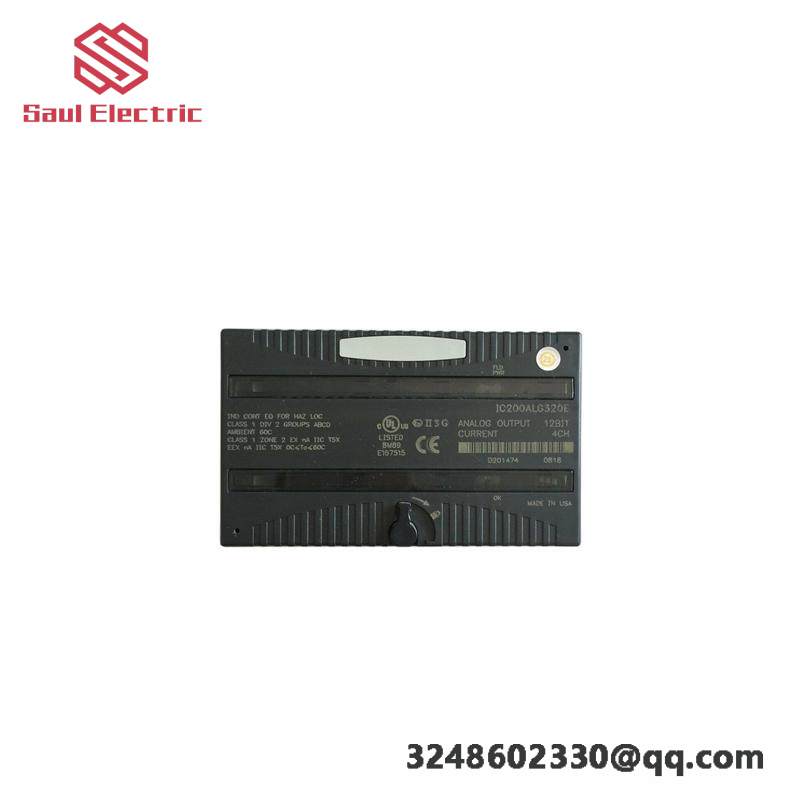 ge_ic200alg320_output_module.jpg GE IC693PWR331RR Power Supply Module - Reliable Power for Your Automation Needs