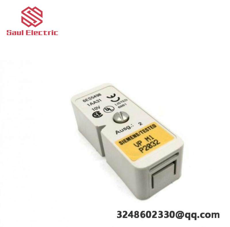 6es5498-1aa31_siemens_analog_input_submodule.jpg SIEMENS 2KG4121-0VQ26-4AA6 Control Module Enhances Compilation Efficiency