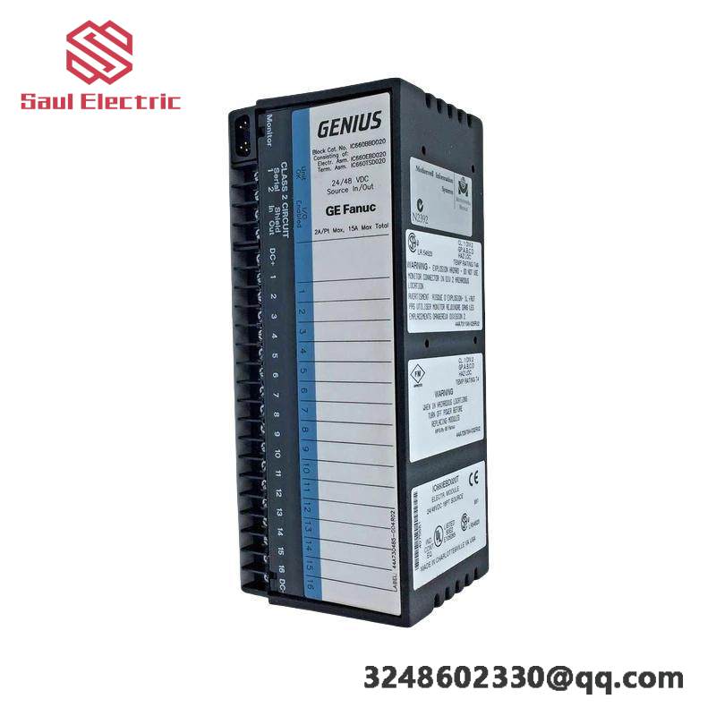 GE IC660BLC001 High-Performance Module