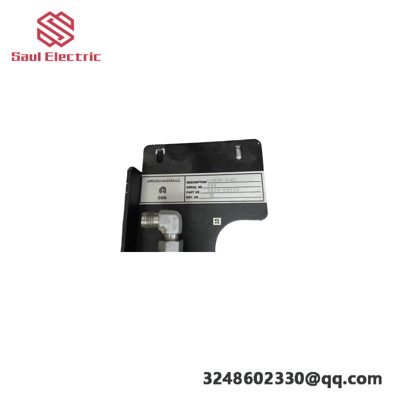 0010-09233_applied_materials_amat_lower_facility.png Amat 45UV5 Control Module for Industrial Automation Systems
