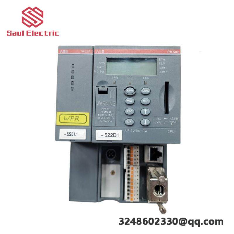abb_pm590-eth_plc_automation_cpu.jpg ABB UFC911B106 3BHE037864R0106 Industrial Control Module