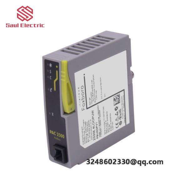 pac2500_invensys_foxboro_controller_1.jpg FOXBORO P91PA High-Performance Control Module