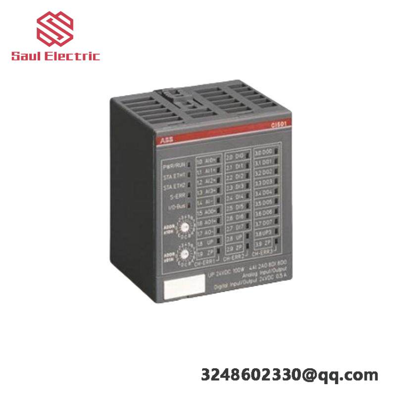 abb_ci501-pnio_1sap220600r0001_plc_switching_element.jpg ABB 3HAC020790-001 Robotics Component - High Precision Industrial Control Module