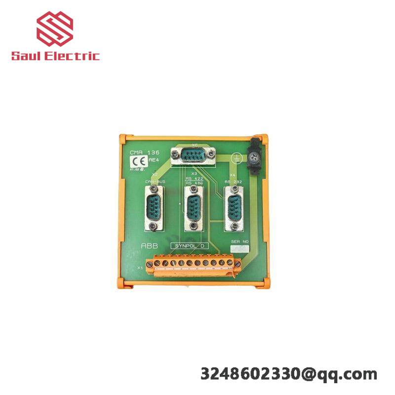 abb_cma136_3dde300416_generator_relay_terminal_board.jpg ABB CMA136 3DDE300416 Module Card - Ultimate Flexibility & Performance
