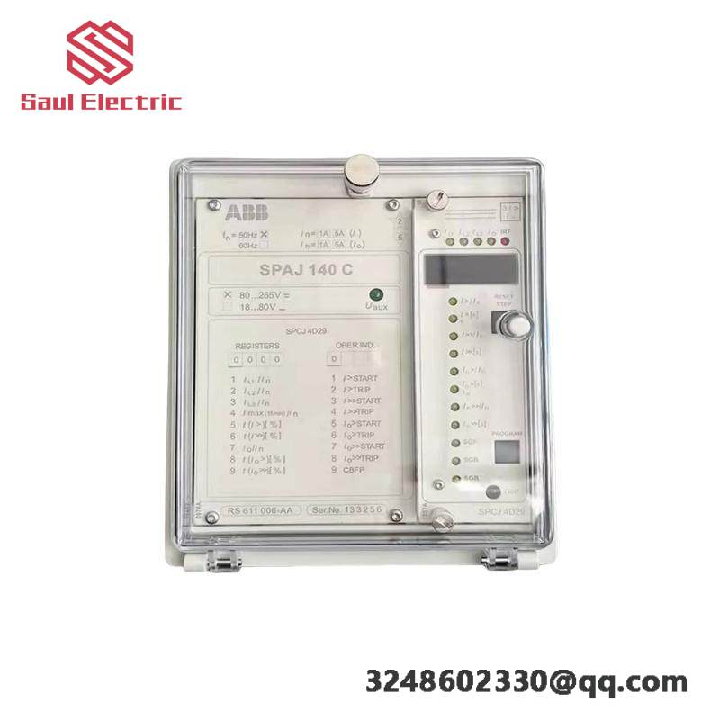 spaj140c_spaj-140c_aa_abb_integrated_protection_relay.jpg ABB SPAJ 141C RS611007-AA Advanced Earth Fault Relay for Reliable Power Distribution Systems