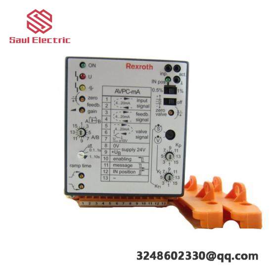 rexroth_vt-macas-500-10_v0_i_position_velocity_controller.jpg Bosch Rexroth R911307931 Servo Drive Module for Industrial Automation